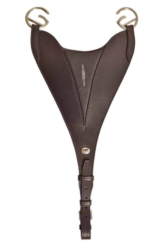 Bib Martingale Attachment Fork with Snap Open-able Rings for Easy Attach/Remove