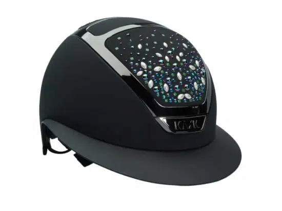 KASK Equestrian Dogma Star Lady Custom Helmet with Swarovski Pearls Limited Edition