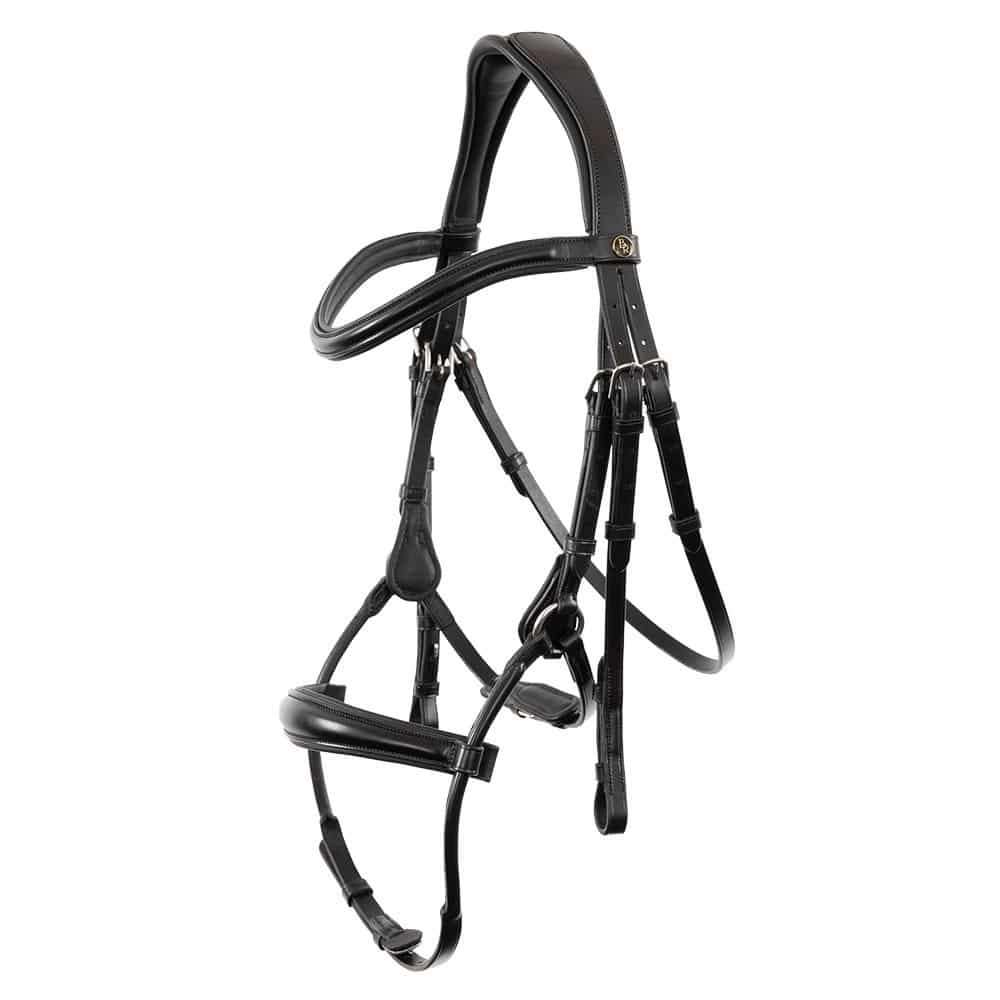 BR Anatomic Padded Halter Adjustable with Round Raised Noseband Aberdeen  • TackNRider