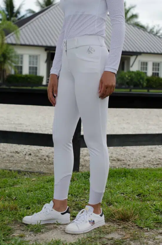 Kismet Ladies Show Jumping Show Breeches with Silicone Knee Patch Seamless Grip "Tammy"