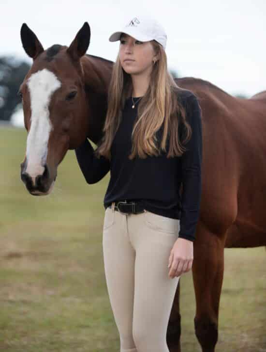 Kismet Ladies UltraLight Show Jumping Breeches "Tammy" - Beige