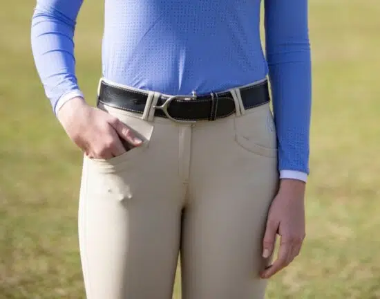 Kismet Ladies UltraLight Show Jumping Breeches "Tammy" - Beige