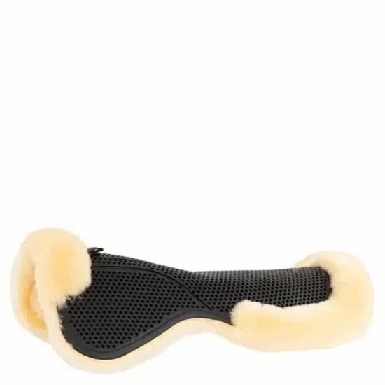 BR Gel Pad Anatomically Shaped Shock Absorbing Anti-Slip with Real Sheepskin Lining "Iconha"