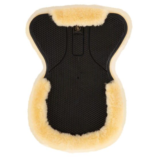 BR Gel Pad Anatomically Shaped Shock Absorbing Anti-Slip with Real Sheepskin Lining "Iconha"