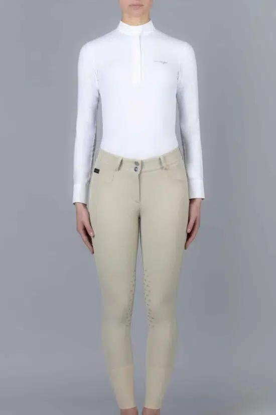 IAGO Ladies Ultra Light Ladies Breeches with Back Zipper Details