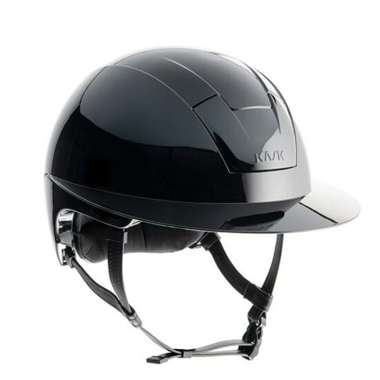 KASK Equestrian "KOOKI Lady" Wide Brim Helmet with Snap Removable Liner