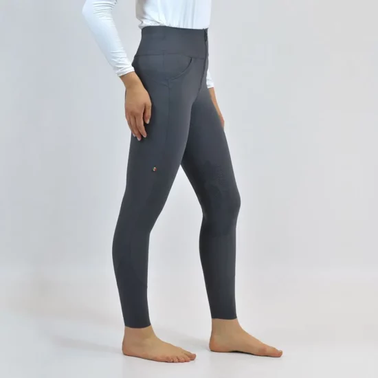 For Horses Breeches "Francesca" - Charcoal