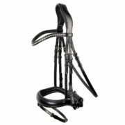 Schockemoehle Sports Dressage Snaffle Bridle with Anatomic Shaped Headpiece and Crank Design "Brantford"