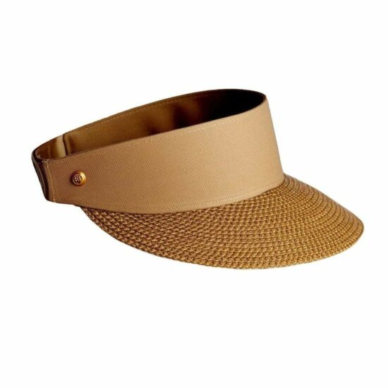 Eric Javits Hats Champ Visor - Honey