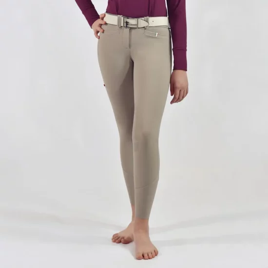 For Horses Girls Breeches Ultralight "Poppy" - Beige