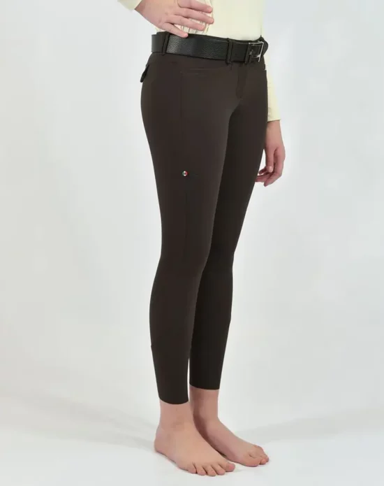 For Horses Girls Breeches "Poppy" - Brown