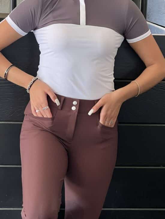 Kismet "Tammy B" Breeches Lightweight Ultra Move - Mahogany