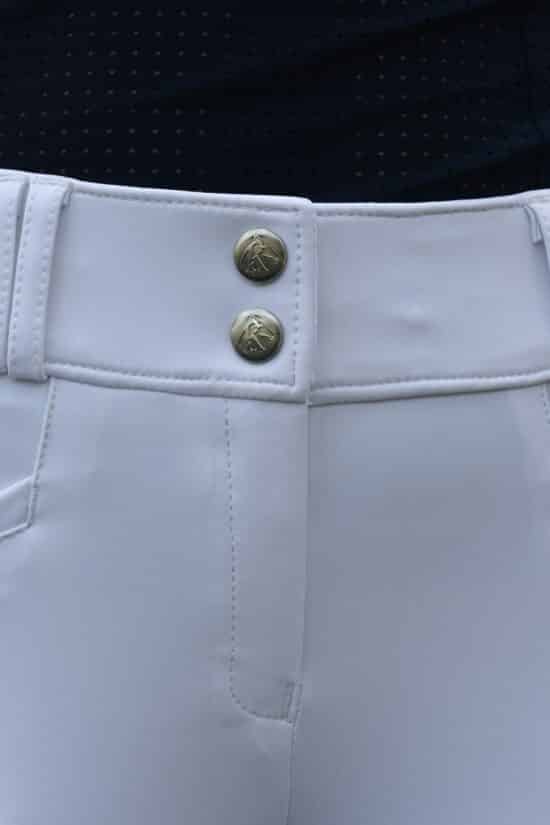 Kismet Womens "Tammy B" Light Breeches - White