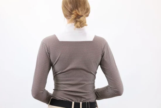 Kismet Long Sleeve Show Shirt "Eleonoire LS" - Retro Blue