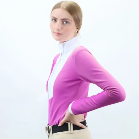 Kismet Long Sleeve Show Shirt "Eleonoire LS" - Rosebud