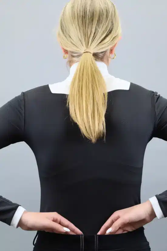 Kismet Long Sleeve Show Shirt "Eleonoire LS" - Black Air
