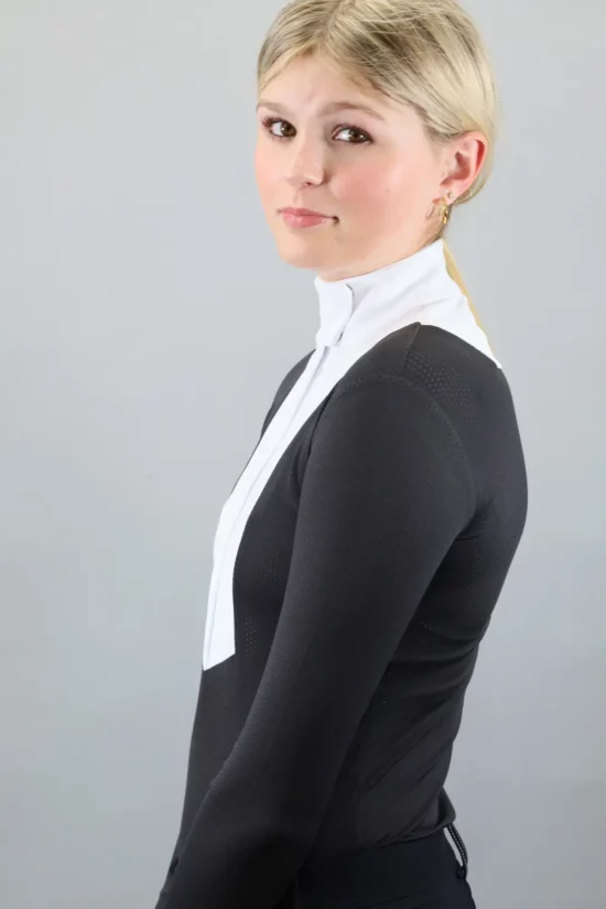 Kismet Long Sleeve Show Shirt "Eleonoire LS" - Black Air