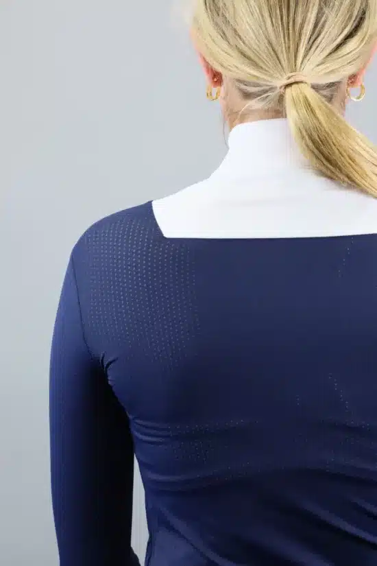 Kismet Long Sleeve Show Shirt "Eleonoire LS" - Navy Air