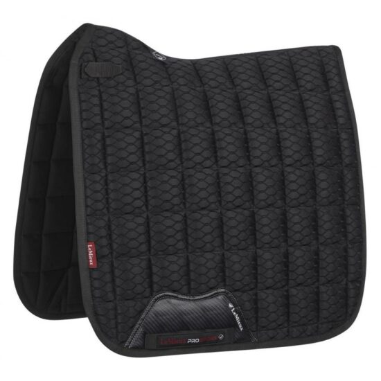 LeMieux Carbon Mesh Dressage Square Saddle Pad 6742 - Black