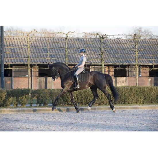 LeMieux Carbon Mesh Dressage Square Saddle Pad 6742 - Black