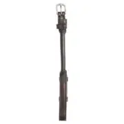 Rolled Round Leather Cheekpieces with hook Stud Billets by BR