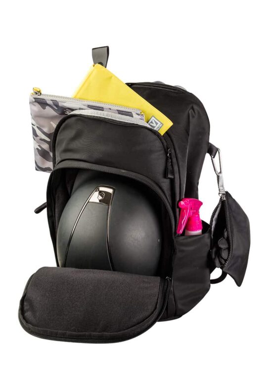 Veltri Sports Riding Backpack with padded Helmet Storage "Delaire"