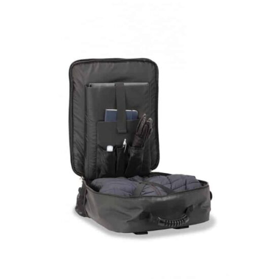 WaterProof Groom Bag Travel Backpack with Hideaway Net Helmet Enclosure by Inatake