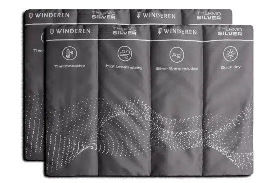 Winderen Thermo Silver Quick Dry Stable Wraps (PAIR)