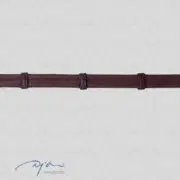 Dyon Rubber Reins with Leather Loops Monkey Buckle B215