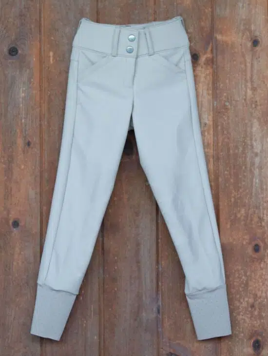 Kismet Girls Ultra Light Classic Styling Riding Breeches Silicone Knee Grip "Olivia"