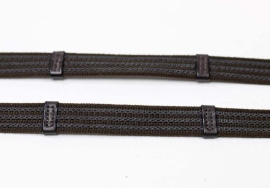 1" Wide Grip Rubberized Reins with Continental Grip