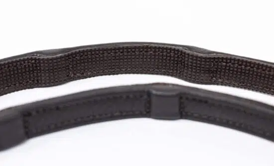 Single Sided Rubber Grip Reins with Embedded Hand Stops with Hook and Stud Buckle by VRTACK