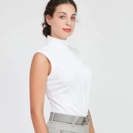 For Horses "Caterina" Sleeveless Show Shirt