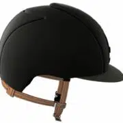 KEP Cromo Helmet with Beige Chinstrap
