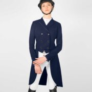 Samshield Long Dressage Tailcoat with Crystal Fabric Bling