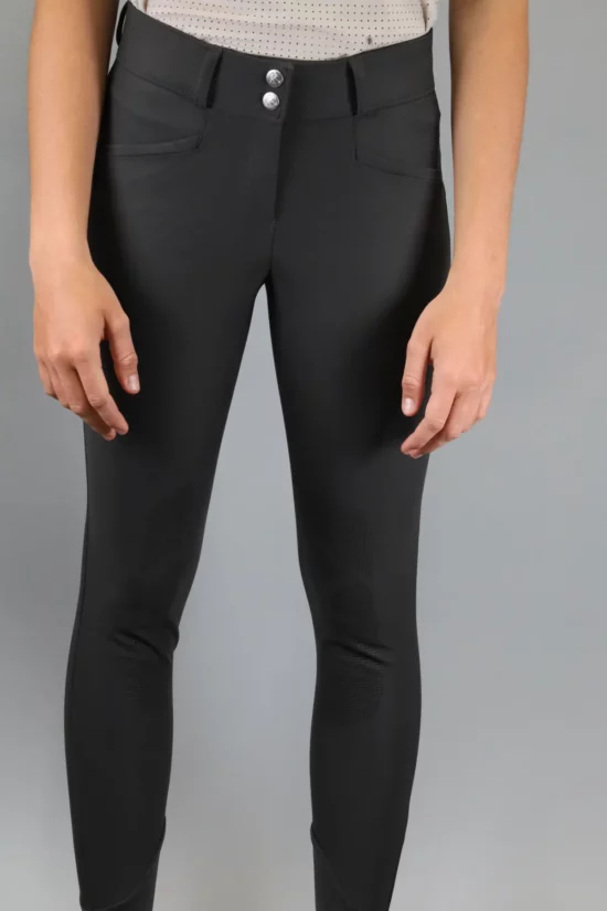 Kismet Breeches with Back Pockets "Rui" - Black