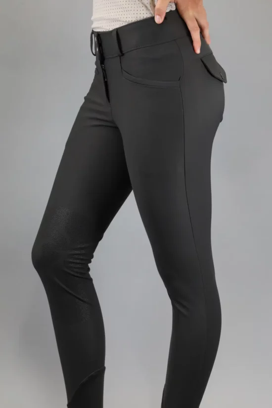 Kismet Breeches with Back Pockets "Rui" - Black