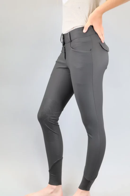 Kismet Breeches with Back Pockets "Rui" - Grey