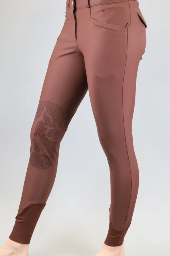 Kismet Breeches with Back Pockets "Rui" - Mahogany