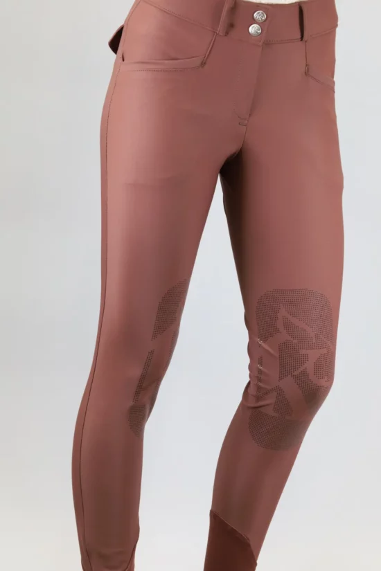 Kismet Breeches with Back Pockets "Rui" - Mahogany