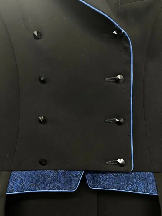 Lotus Romeo Dressage Shadbelly Lace Mesh Details