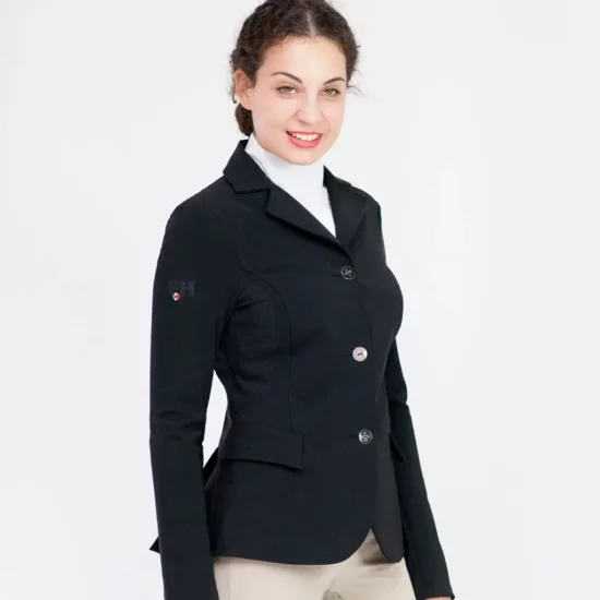 For Horses Show Jacket "Chiarra" Micro-Perforated