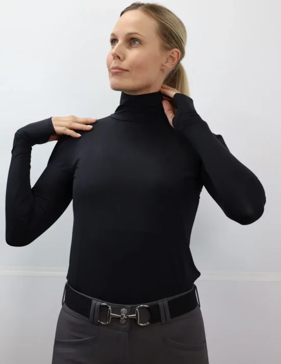 Kismet Schooling Shirt Turtleneck "Alexa" - Black