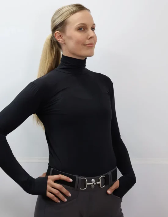 Kismet Schooling Shirt Turtleneck "Alexa" - Black