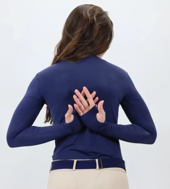 Kismet Turtleneck Schooling Shirt "Alexa" - Navy