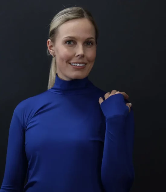 Kismet Schooling Shirt Turtleneck "Alexa" - Royal Blue