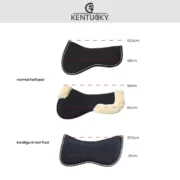 Kentucky Half Pad Size Chart