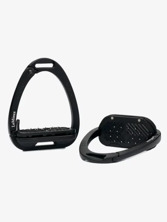 LeMieux Safety Stirrups "Vector Balance" with Inclined Grip