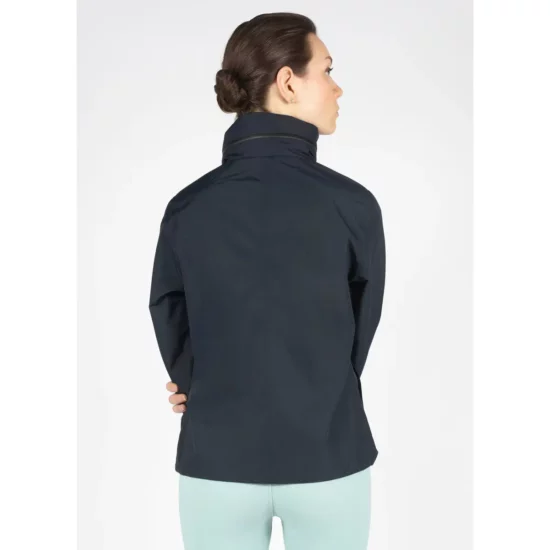 Samshield Rain Jacket Women's Short with Hood "Ines" - Navy