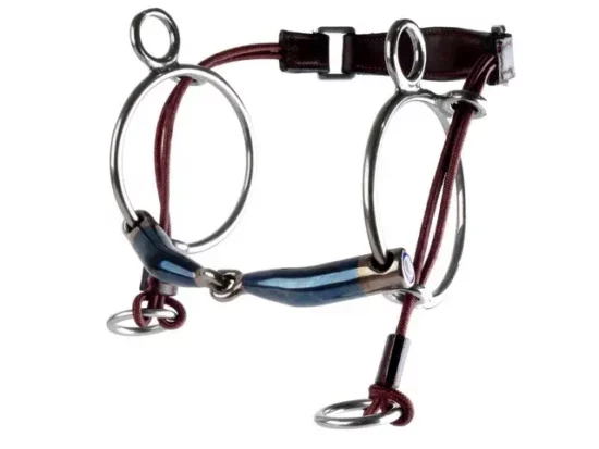 Trust Bit Equestrian Sweet Iron Curb Gag Jointed